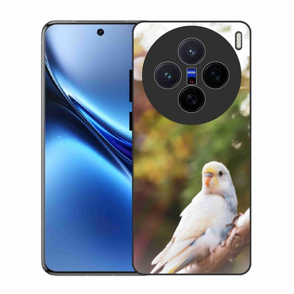 Gelový kryt mmCase na Vivo X200 5G - andulka bílá