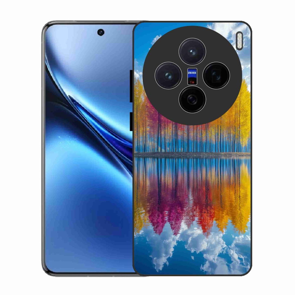 Gelový kryt mmCase na Vivo X200 5G - barevné stromy