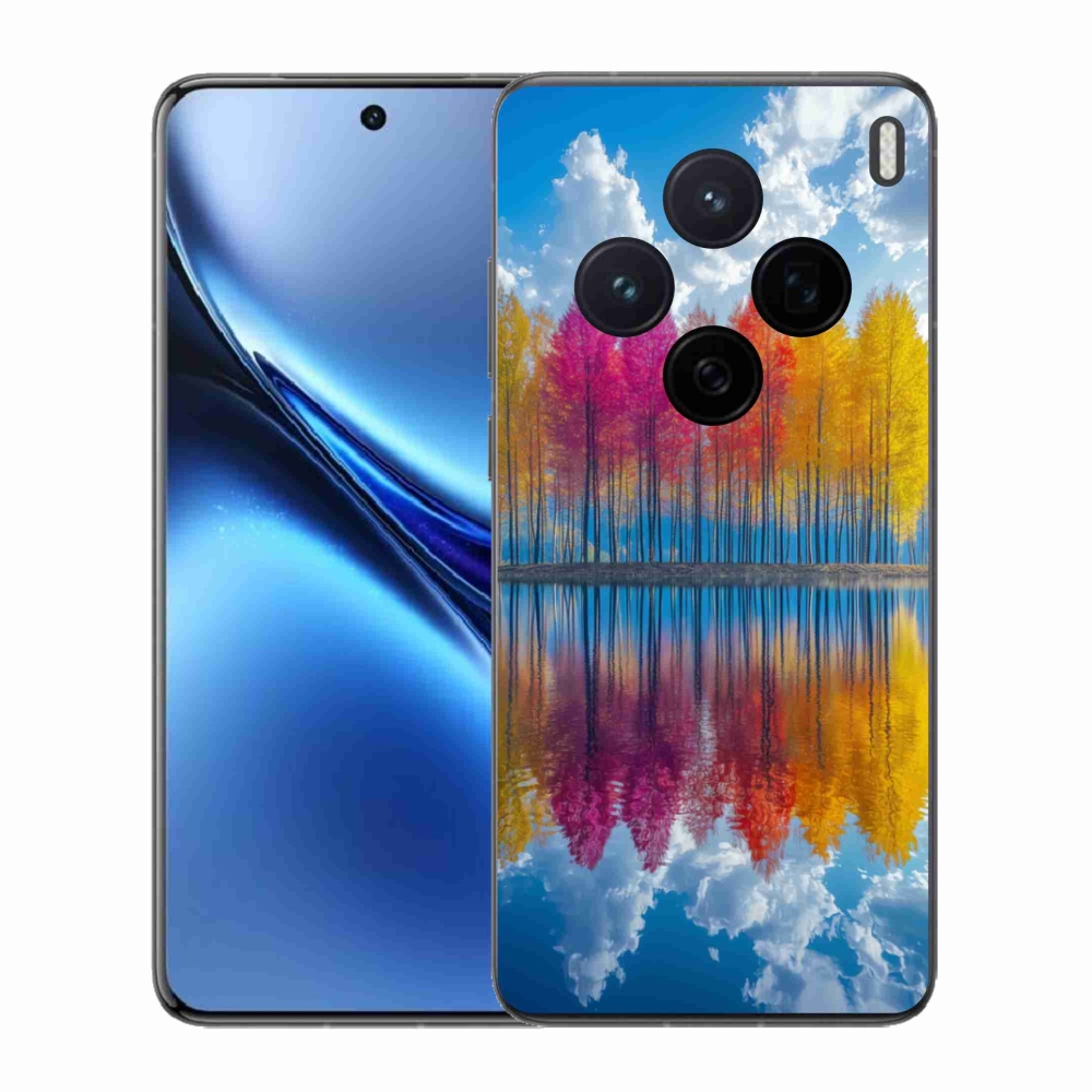 Gelový kryt mmCase na Vivo X200 5G - barevné stromy