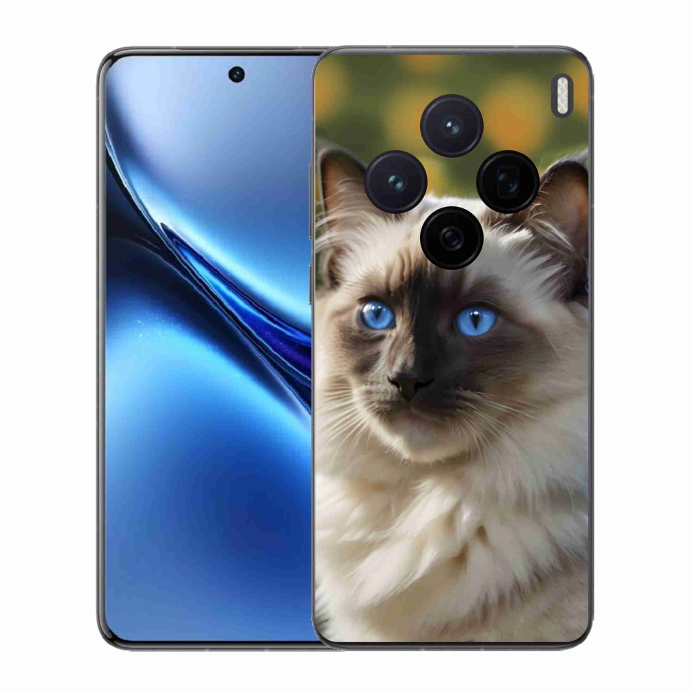 Gelový kryt mmCase na Vivo X200 5G - bílý ragdoll