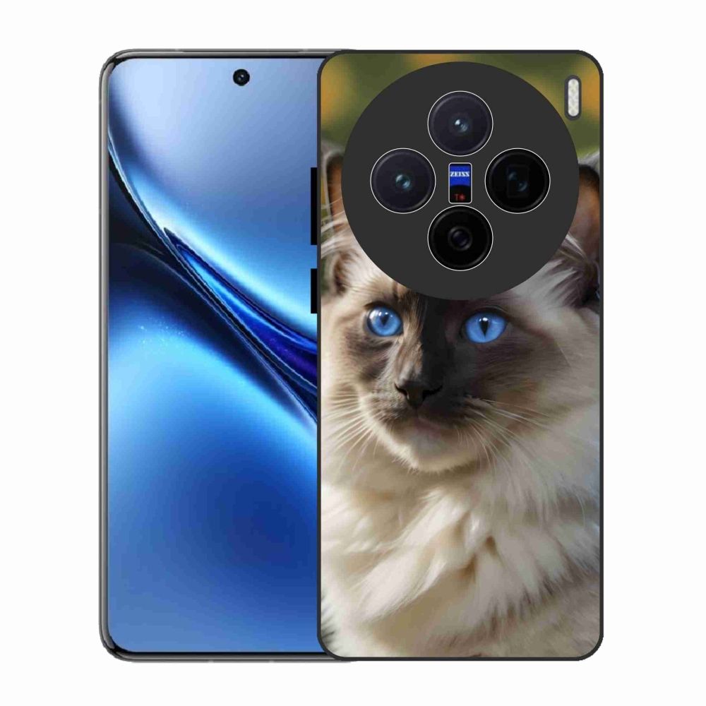 Gelový kryt mmCase na Vivo X200 5G - bílý ragdoll