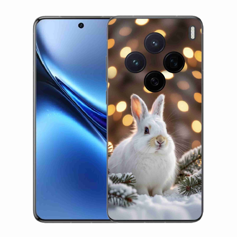 Gelový kryt mmCase na Vivo X200 5G - bílý zajíc