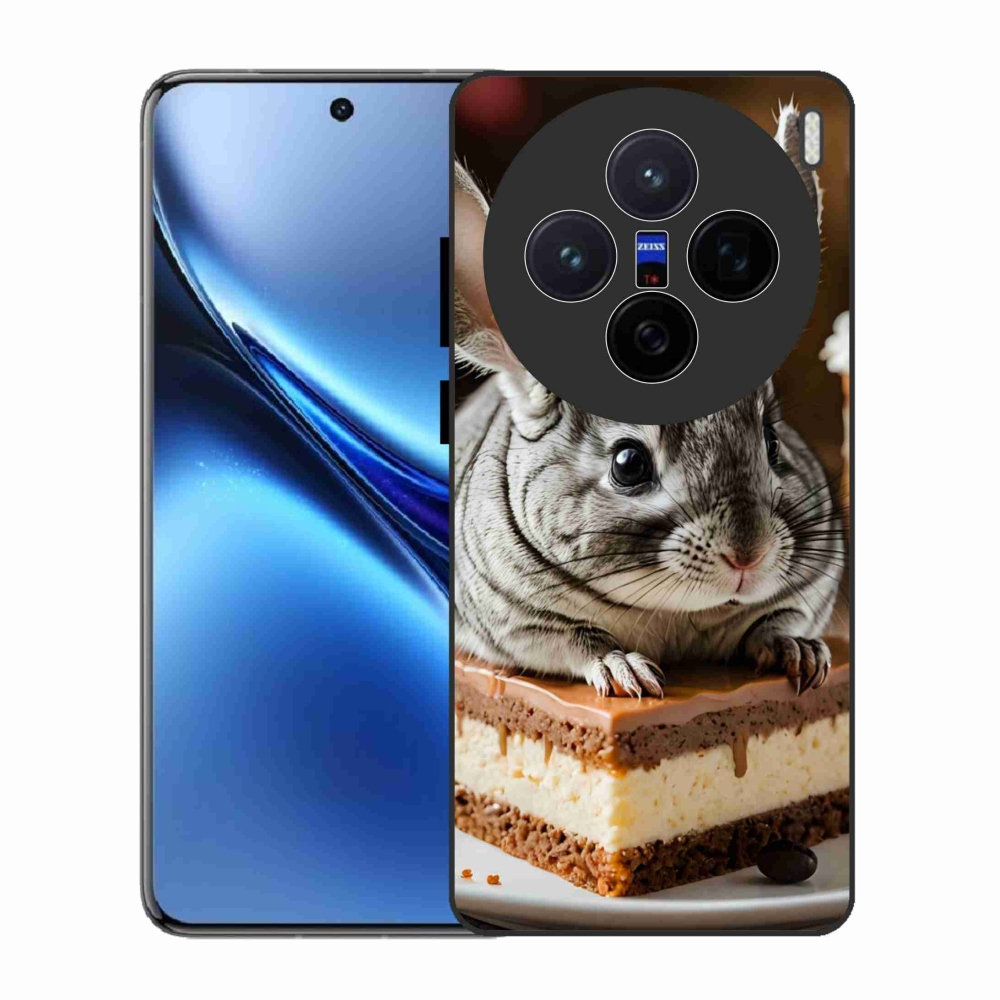 Gelový kryt mmCase na Vivo X200 5G - činčila