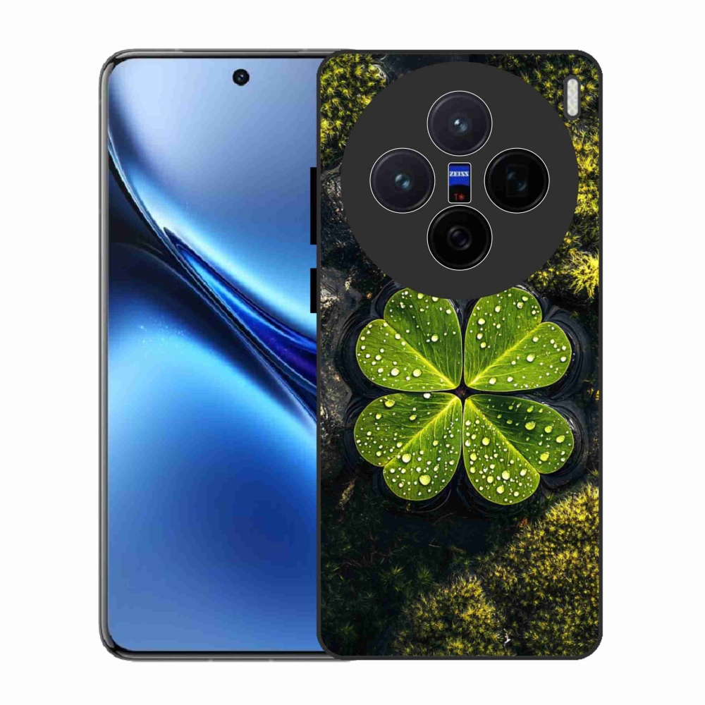 Gelový kryt mmCase na Vivo X200 5G - čtyřlístek