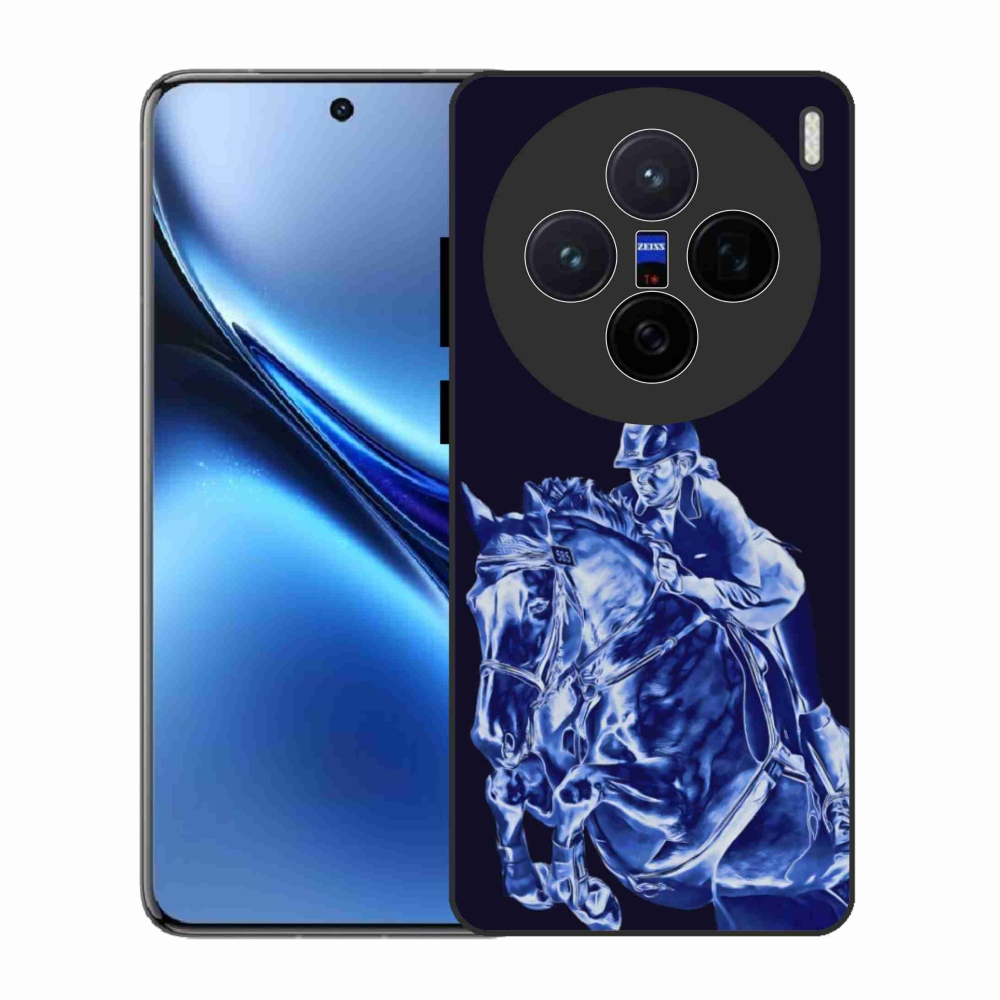 Gelový kryt mmCase na Vivo X200 5G - dostihový kůň