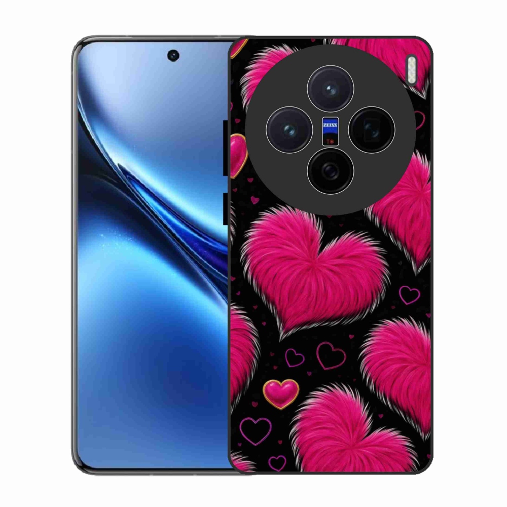 Gelový kryt mmCase na Vivo X200 5G - hebká srdce