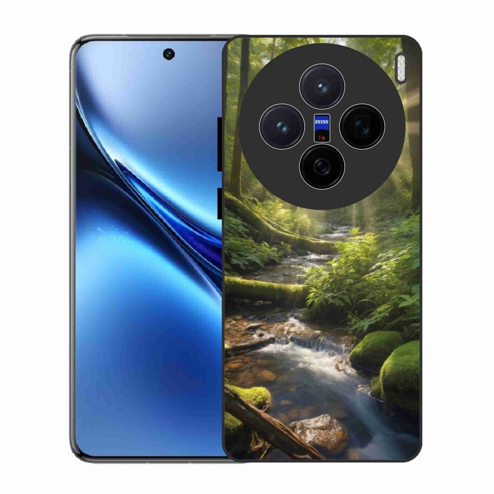 Gelový kryt mmCase na Vivo X200 5G - hlubina lesa