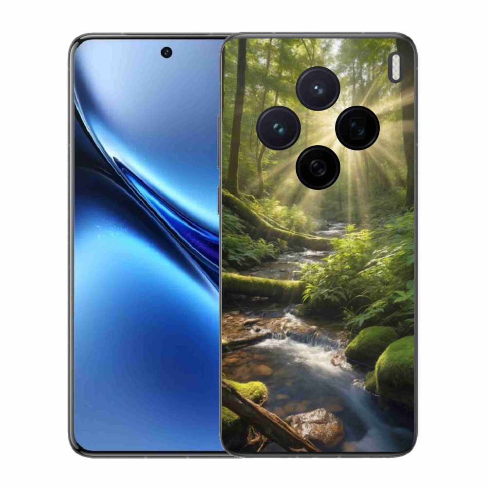 Gelový kryt mmCase na Vivo X200 5G - hlubina lesa