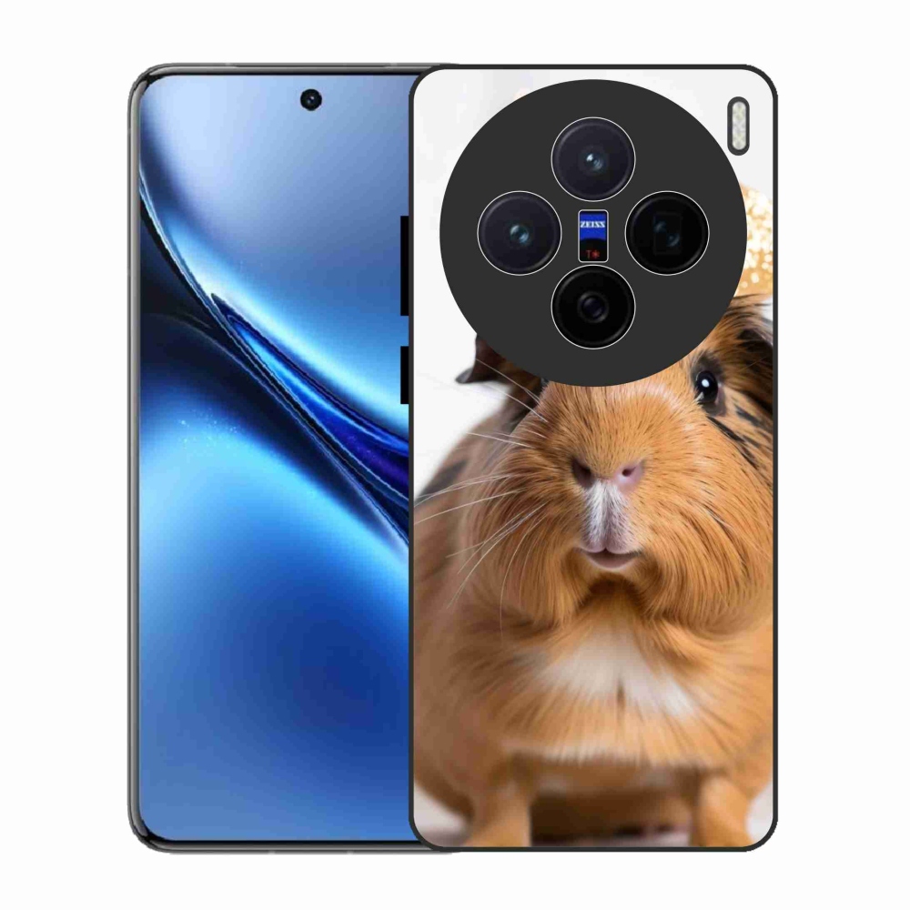 Gelový kryt mmCase na Vivo X200 5G - hnědé morče