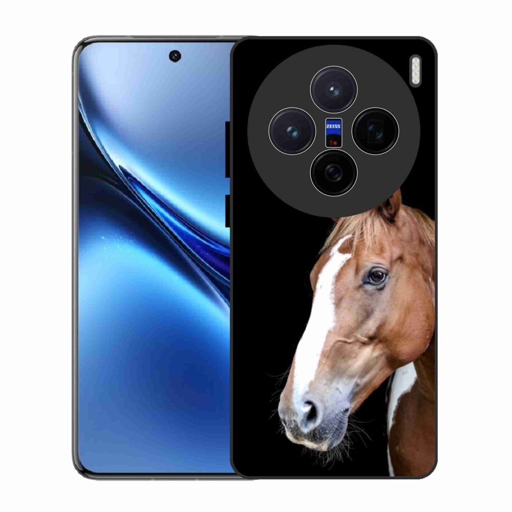 Gelový kryt mmCase na Vivo X200 5G - hnědý kůň 3