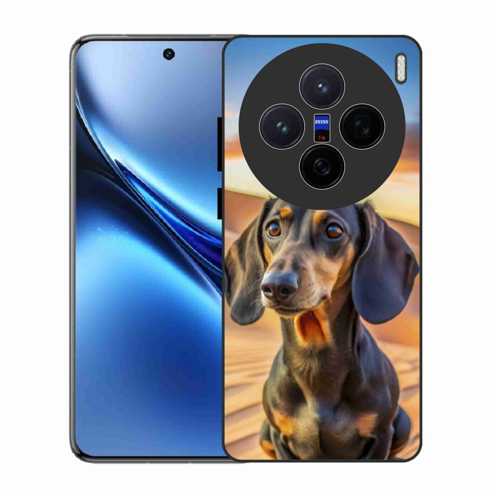 Gelový kryt mmCase na Vivo X200 5G - jezevčík 3 