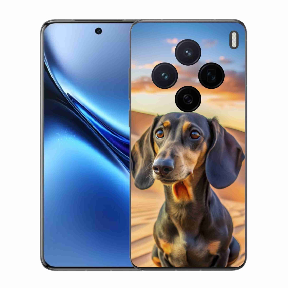 Gelový kryt mmCase na Vivo X200 5G - jezevčík 3 