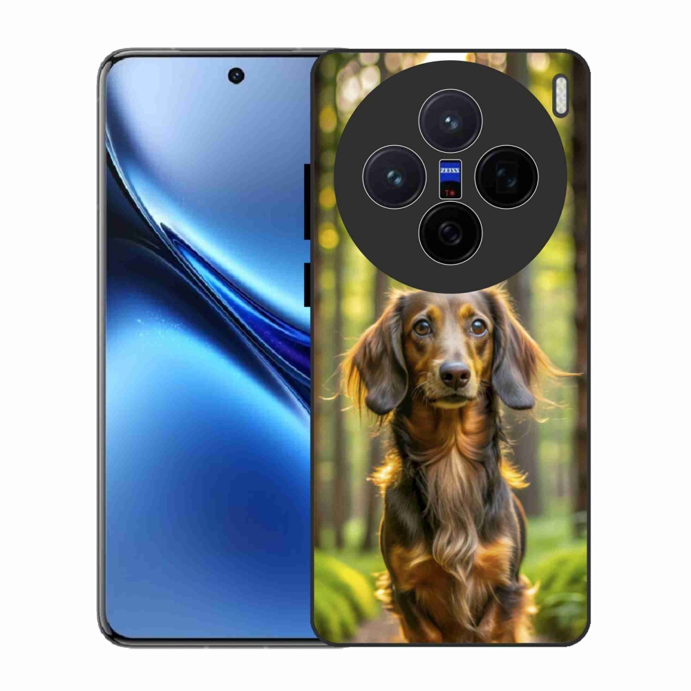 Gelový kryt mmCase na Vivo X200 5G - jezevčík 4