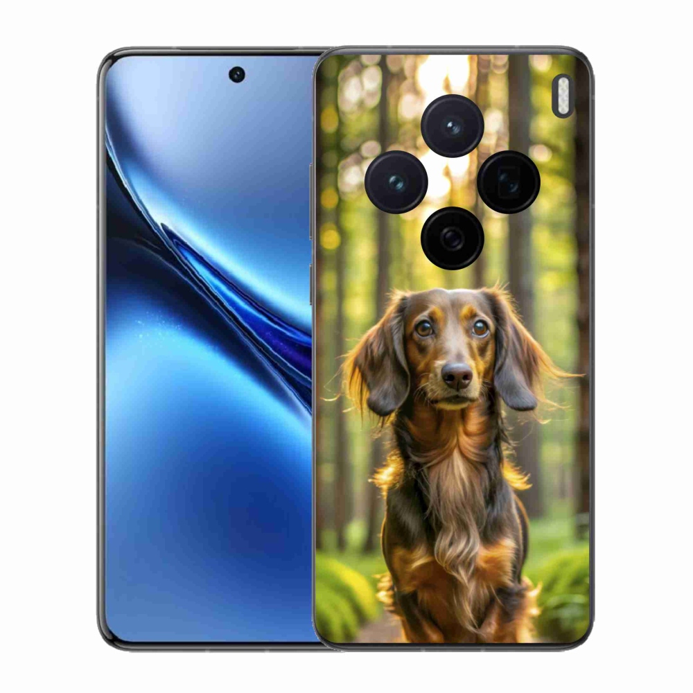 Gelový kryt mmCase na Vivo X200 5G - jezevčík 4