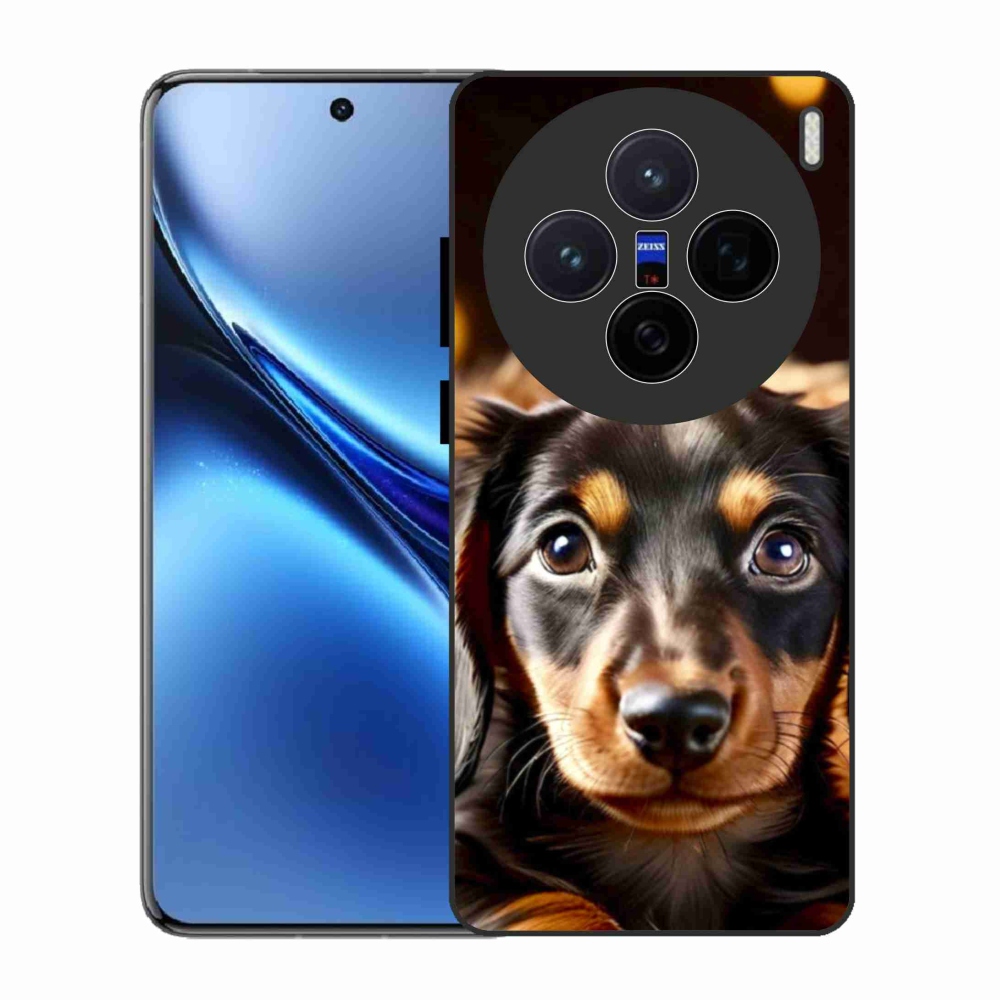 Gelový kryt mmCase na Vivo X200 5G - jezevčík