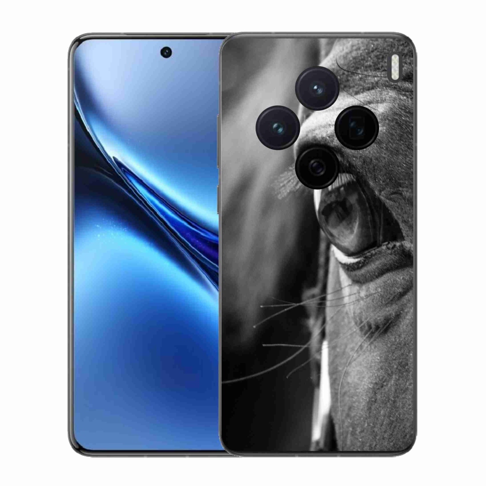 Gelový kryt mmCase na Vivo X200 5G - koňský pohled