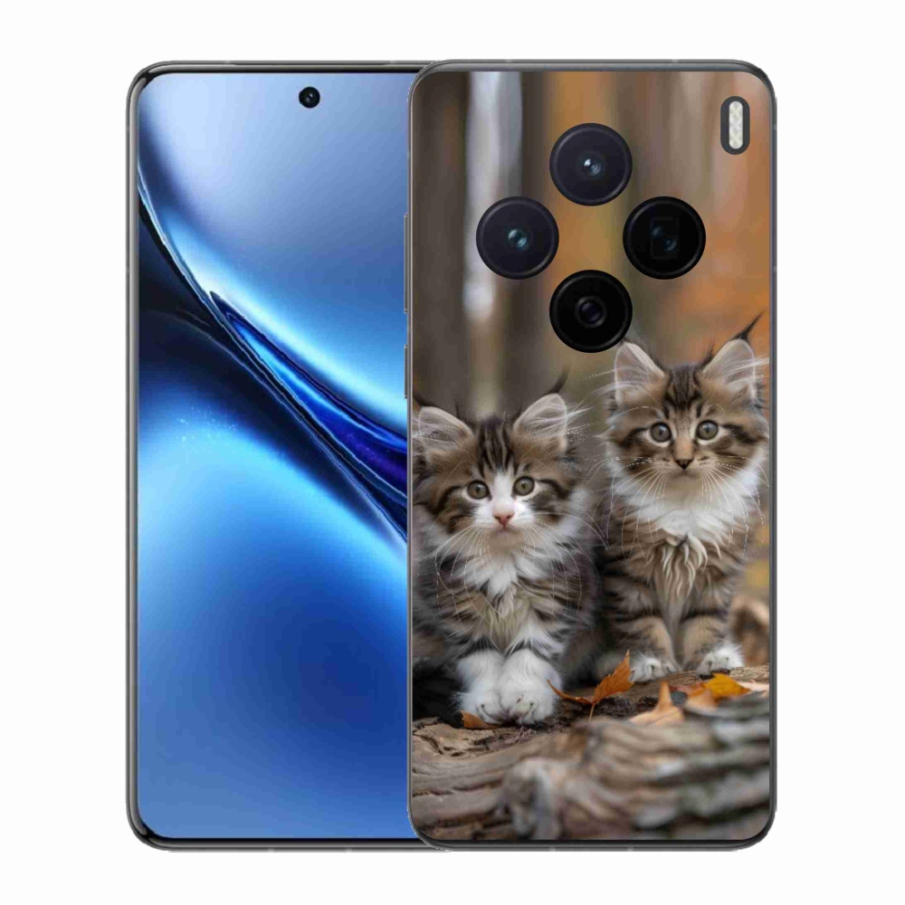 Gelový kryt mmCase na Vivo X200 5G - kočičí duo 3
