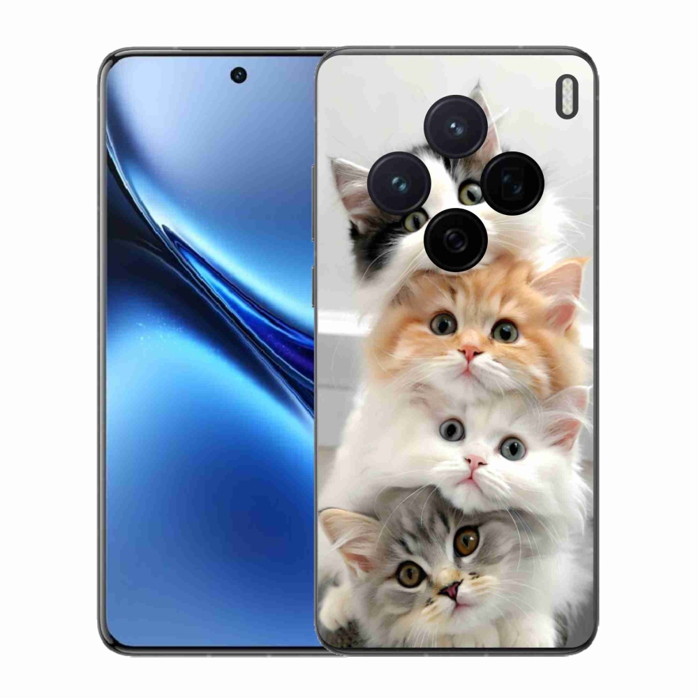 Gelový kryt mmCase na Vivo X200 5G - kočičí parta