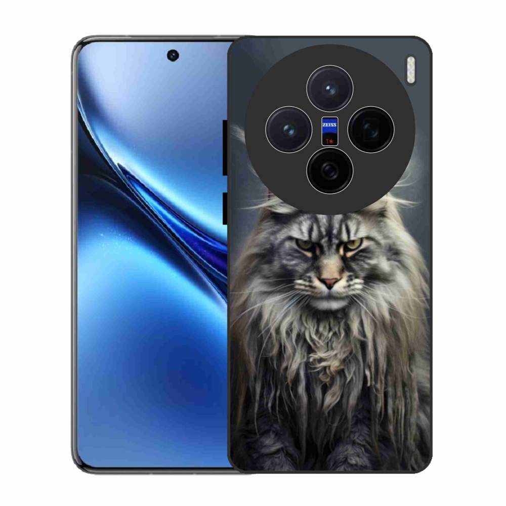 Gelový kryt mmCase na Vivo X200 5G - kočíčí pohled 4