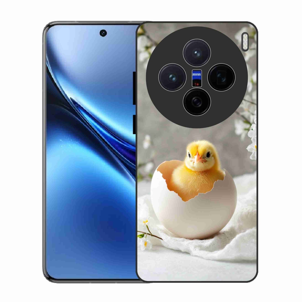 Gelový kryt mmCase na Vivo X200 5G - kuřátko