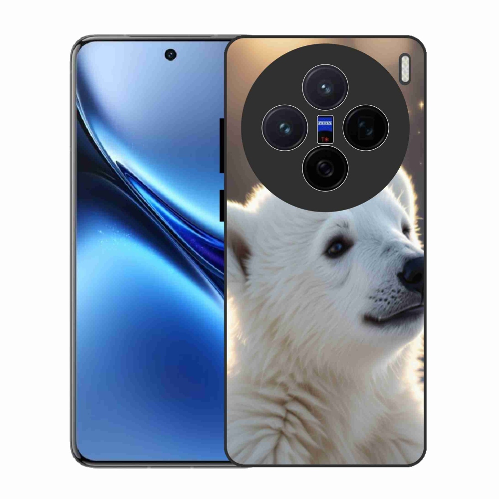Gelový kryt mmCase na Vivo X200 5G - lední medvěd