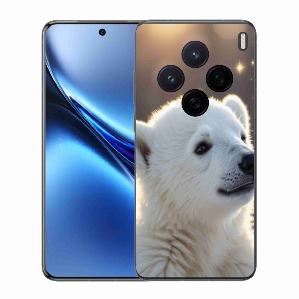 Gelový kryt mmCase na Vivo X200 5G - lední medvěd