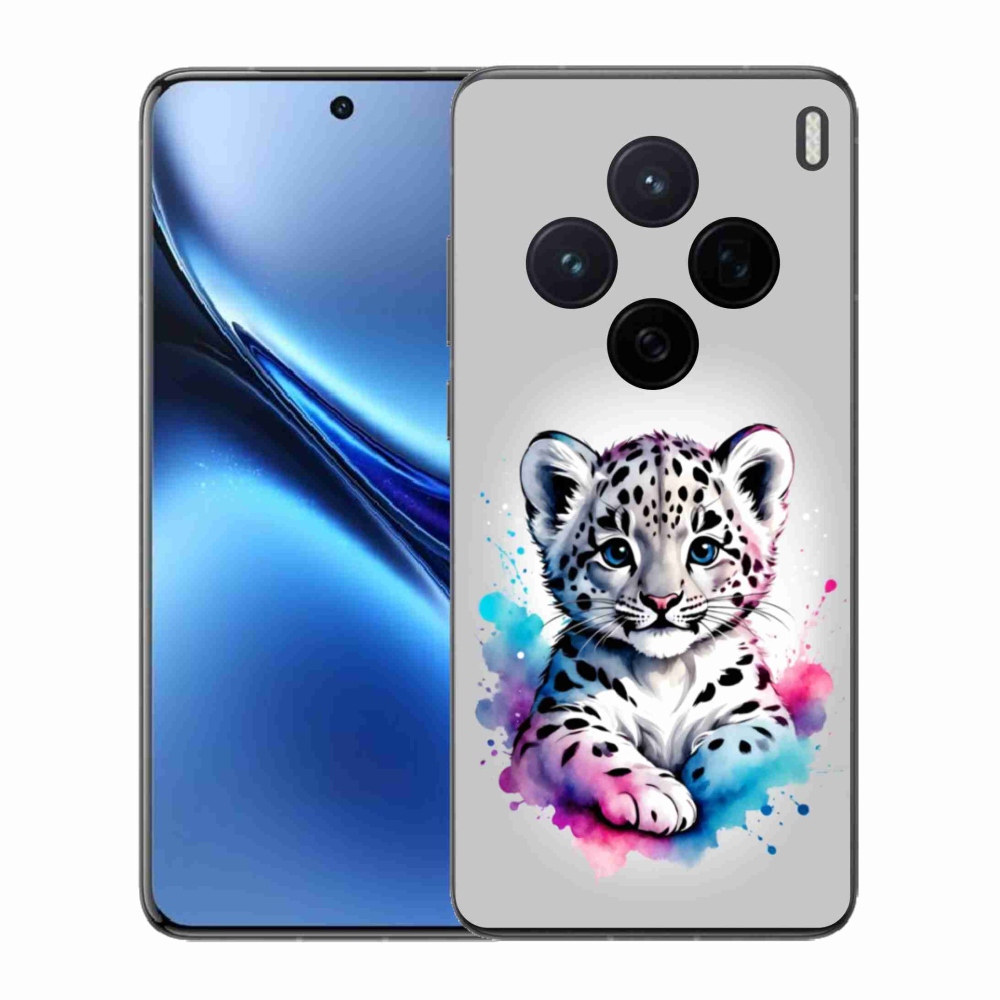 Gelový kryt mmCase na Vivo X200 5G - levhartí mládě