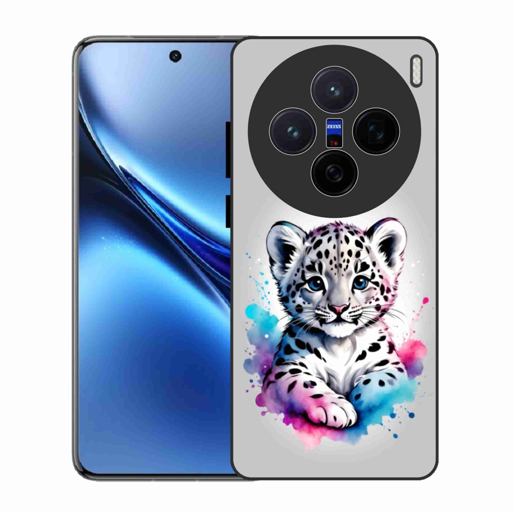 Gelový kryt mmCase na Vivo X200 5G - levhartí mládě