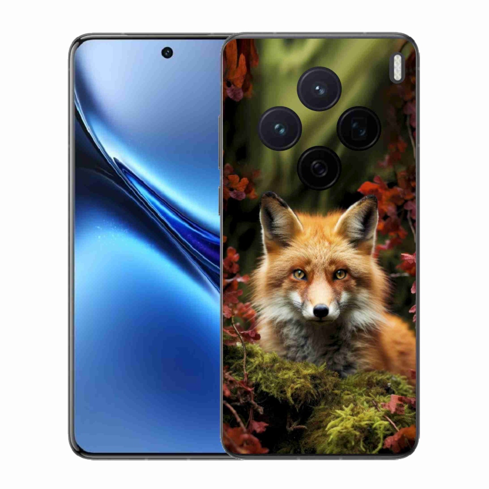 Gelový kryt mmCase na Vivo X200 5G - liška v lese