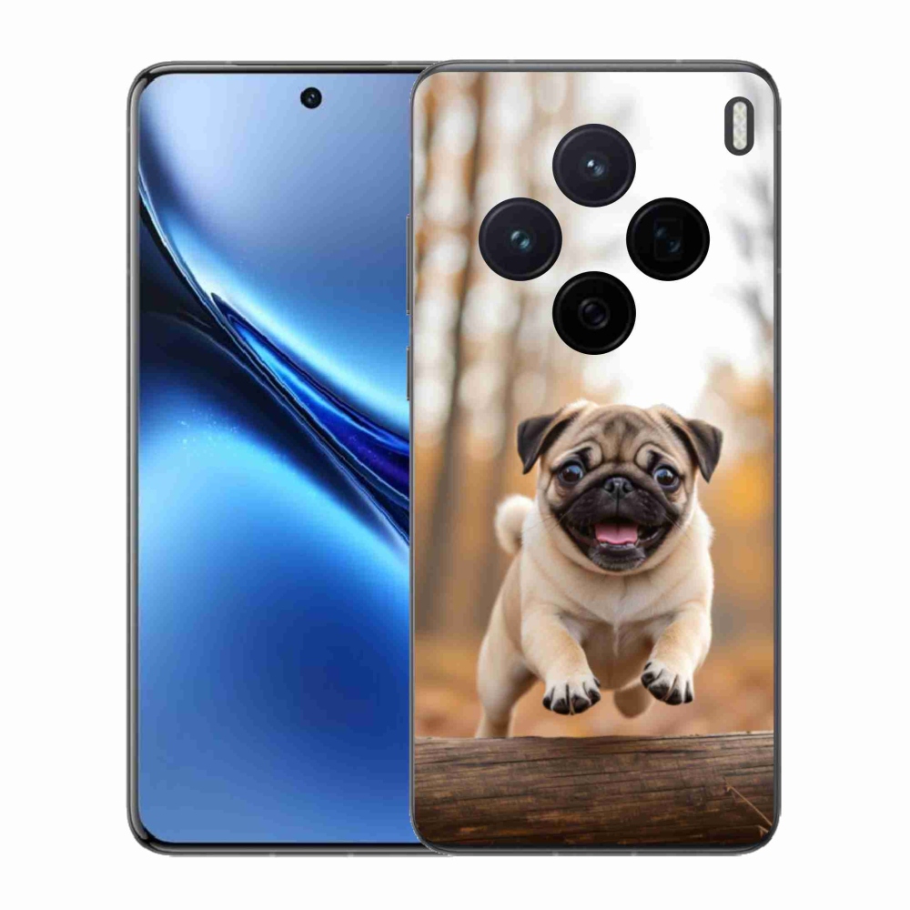 Gelový kryt mmCase na Vivo X200 5G - mops 2