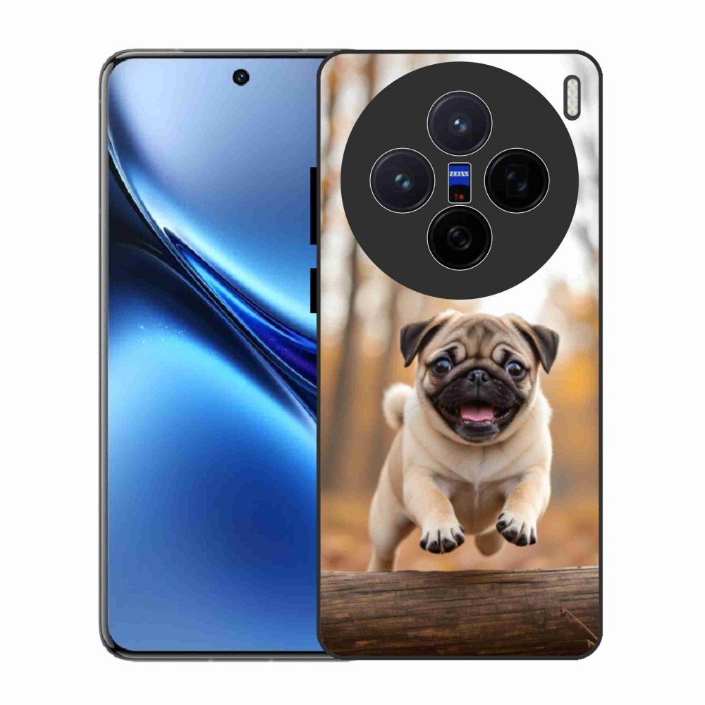 Gelový kryt mmCase na Vivo X200 5G - mops 2