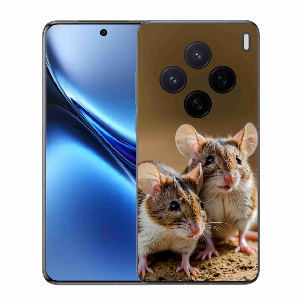 Gelový kryt mmCase na Vivo X200 5G - myší duo