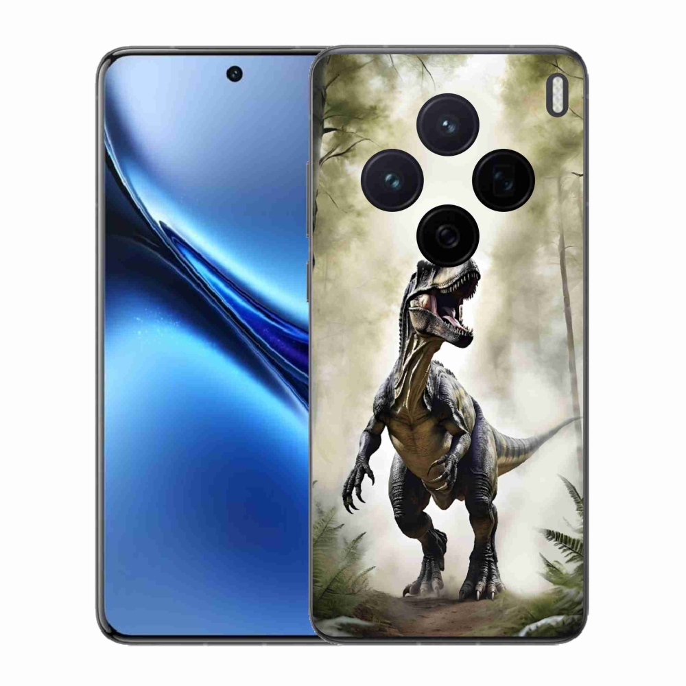 Gelový kryt mmCase na Vivo X200 5G - naštvaný T-Rex
