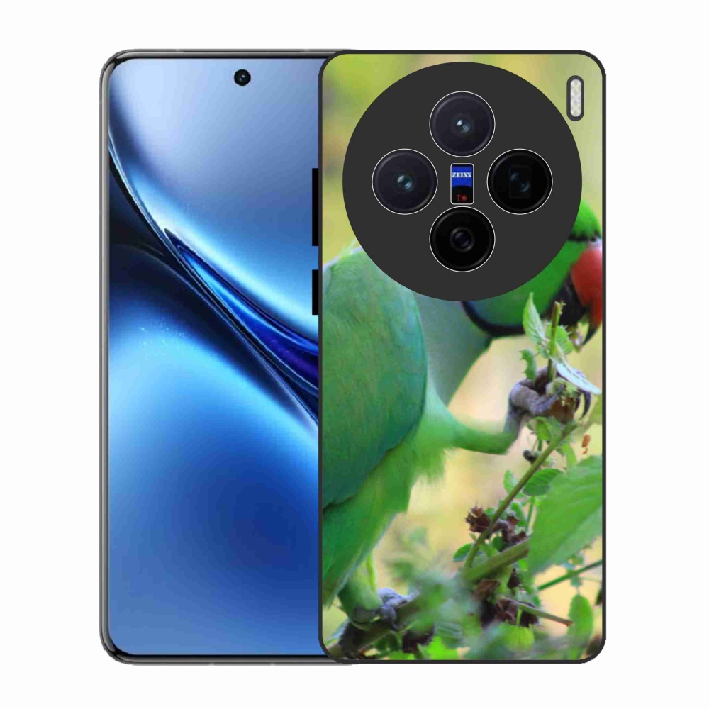 Gelový kryt mmCase na Vivo X200 5G - papoušek alexandr