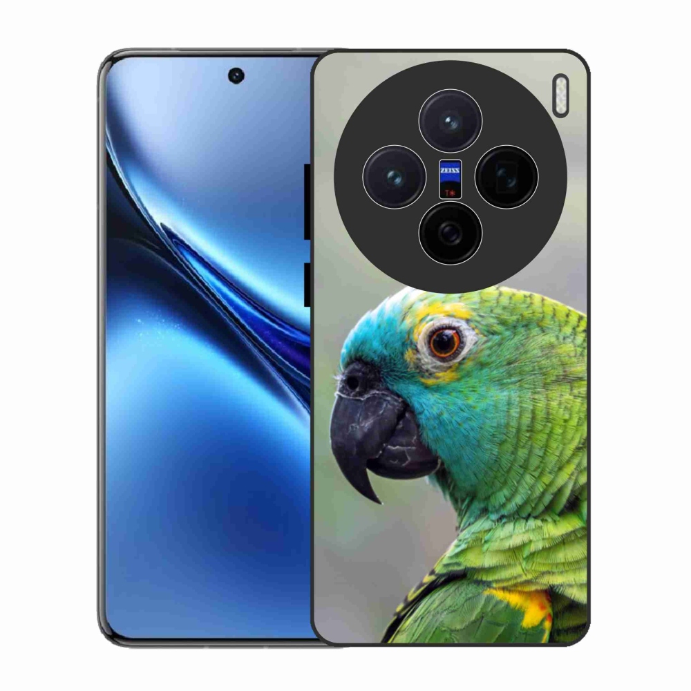 Gelový kryt mmCase na Vivo X200 5G - papoušek amazoňan