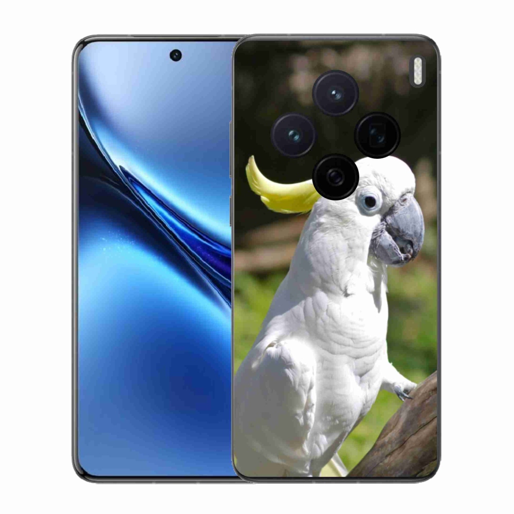 Gelový kryt mmCase na Vivo X200 5G - papoušek kakadu 2