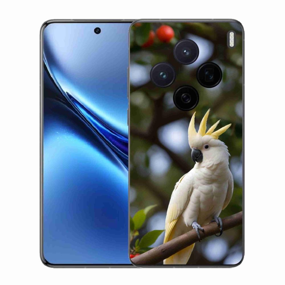 Gelový kryt mmCase na Vivo X200 5G - papoušek kakadu 3