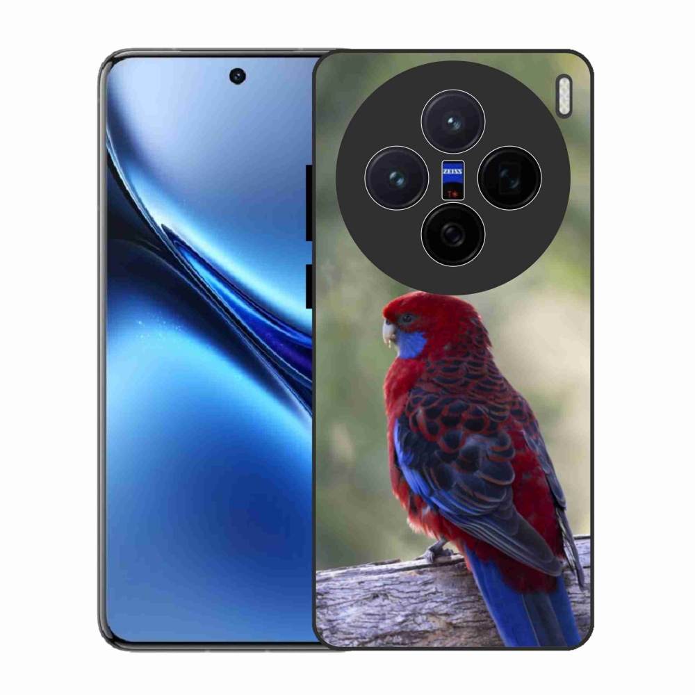 Gelový kryt mmCase na Vivo X200 5G - papoušek rosela