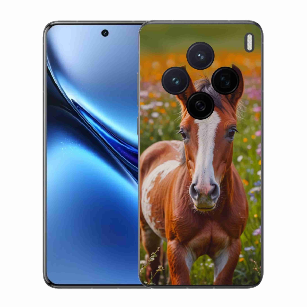 Gelový kryt mmCase na Vivo X200 5G - roztomilé hříbě
