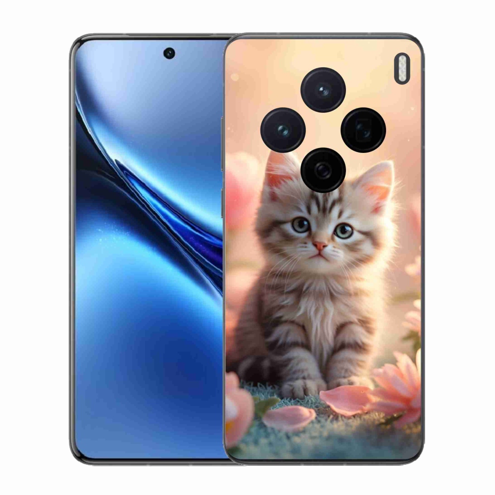 Gelový kryt mmCase na Vivo X200 5G - roztomilé kotě 8