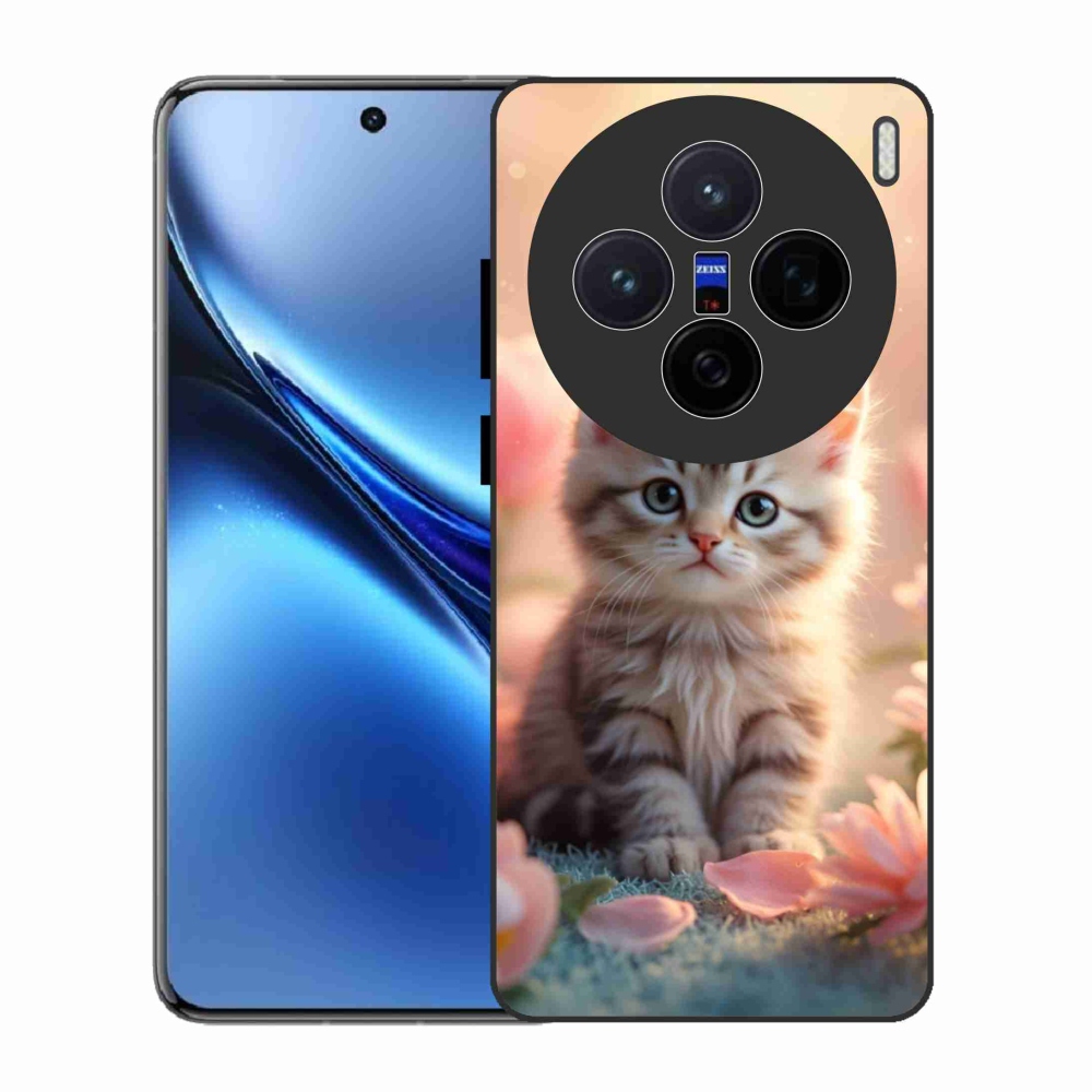 Gelový kryt mmCase na Vivo X200 5G - roztomilé kotě 8