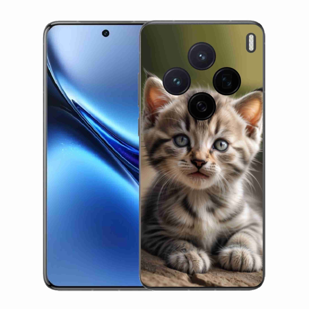 Gelový kryt mmCase na Vivo X200 5G - roztomilé kotě 9