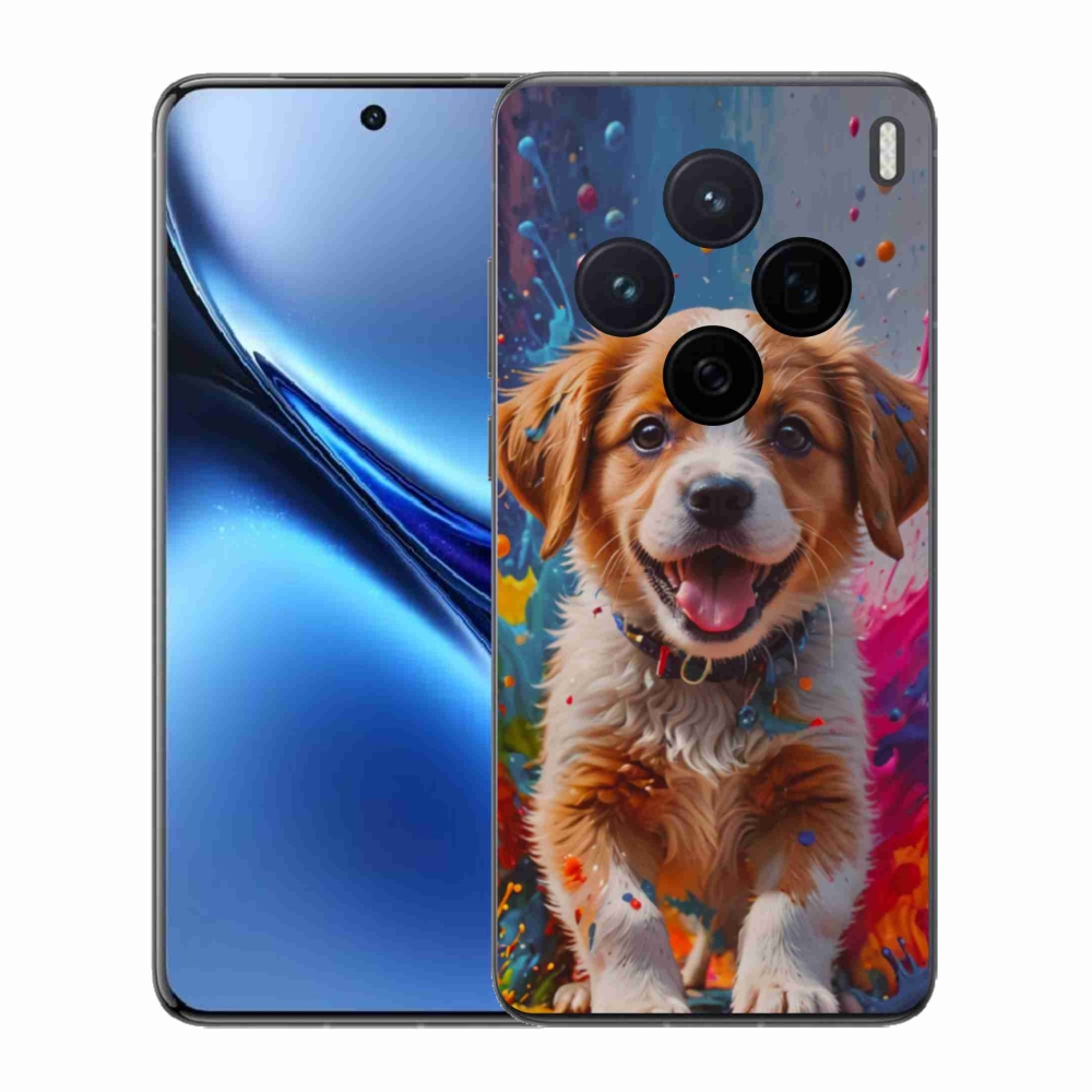 Gelový kryt mmCase na Vivo X200 5G - roztomilé štěně 3