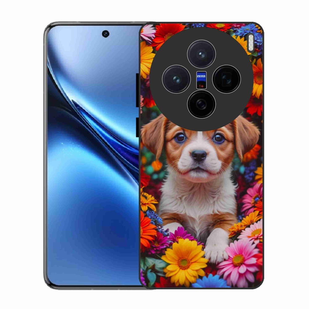 Gelový kryt mmCase na Vivo X200 5G - roztomilé štěně