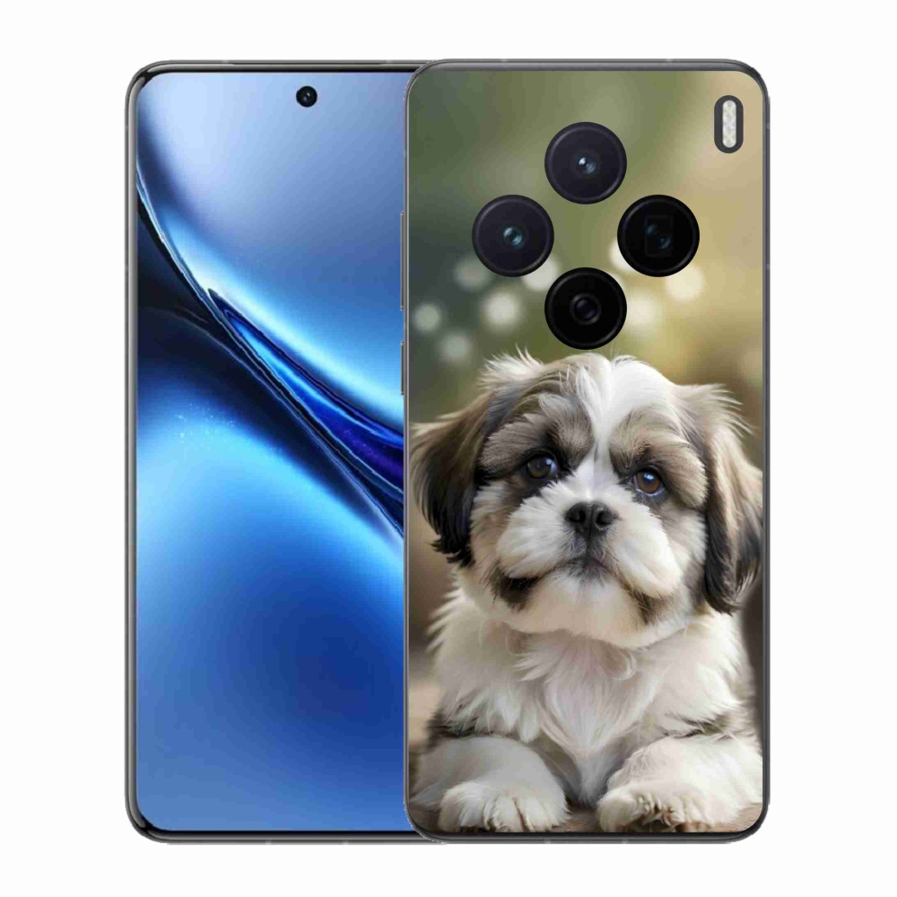 Gelový kryt mmCase na Vivo X200 5G - roztomilý shih-tzu