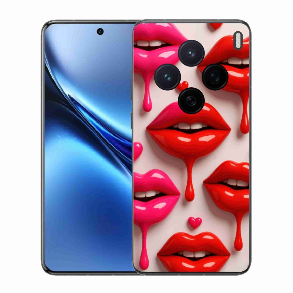Gelový kryt mmCase na Vivo X200 5G - rty 2