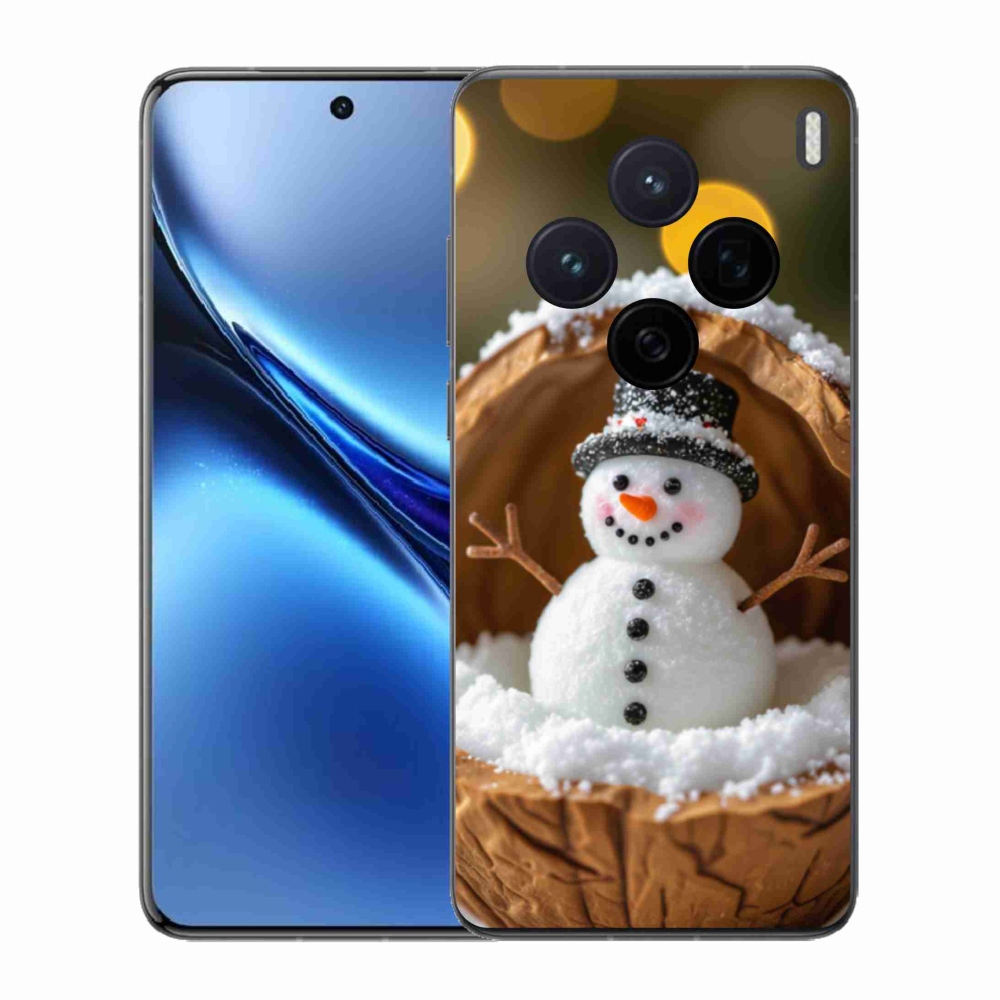 Gelový kryt mmCase na Vivo X200 5G - sněhulák 4