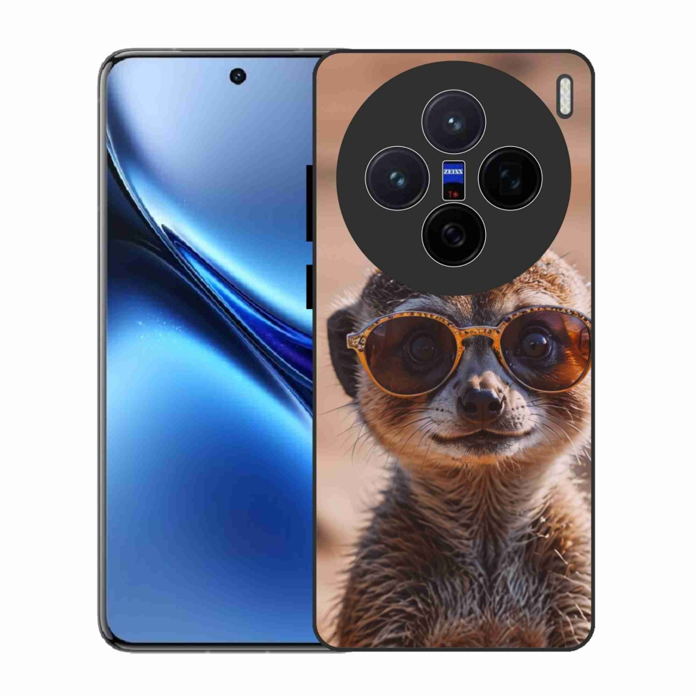 Gelový kryt mmCase na Vivo X200 5G - stylová surikata