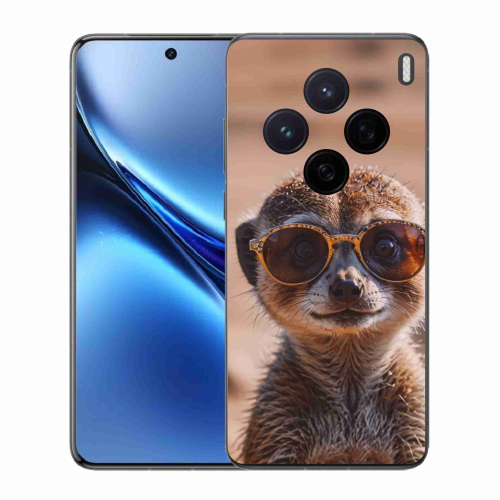 Gelový kryt mmCase na Vivo X200 5G - stylová surikata