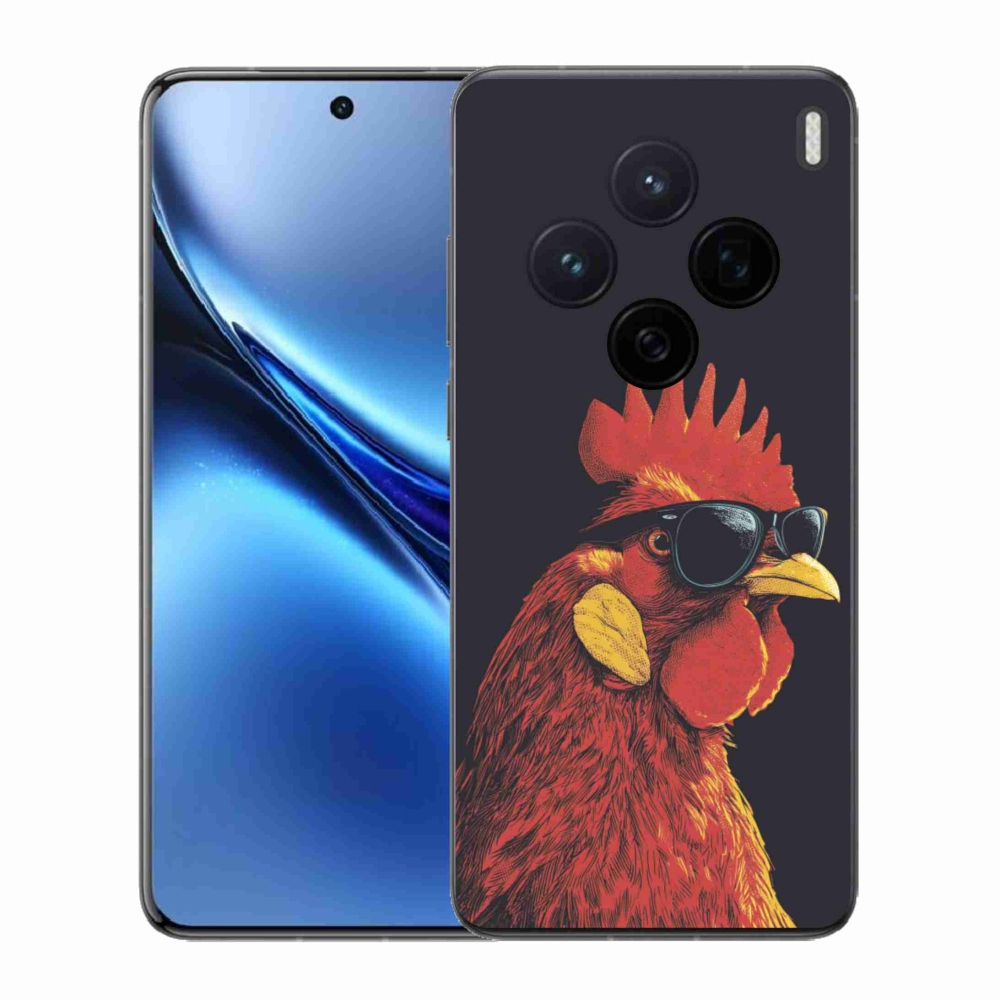 Gelový kryt mmCase na Vivo X200 5G - stylový kohout